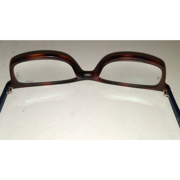 Ray Ban Eyeglasses Frames Only RB 7047 5574 54-17-140 Brown Tortoise - Picture 9 of 11